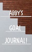 Abby's Goal Journal