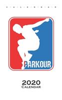 Parkour Logo Calendar 2020