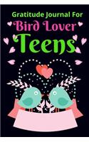 Gratitude Journal for Bird Lover Teens