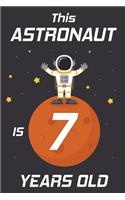 This Astronaut is 7 Years Old