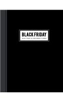 Black Friday & Cyber Monday Planner: Countdown Shopping Deals Planning to Find the Deals and Best Coupons to Use for your Holiday Shopping Festival