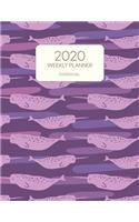 2020 Weekly Planner Narwhal
