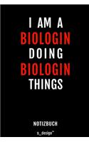 Notizbuch für Biologen / Biologe / Biologin