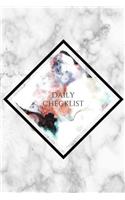 Daily Checklist