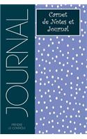 Carnet de Notes Et Journal