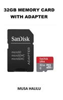 32gb Memory Card with Adapter