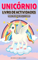 Unicórnio Livro de actividades: para Crianças de 4 a 8 anos - Unicorn Activity Book (Portuguese version)