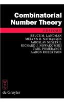Combinatorial Number Theory: Proceedings of the 'Integers Conference 2007', Carrollton, Georgia, USA, October 24-27, 2007(De Gruyter Proceedings in Mathematics)