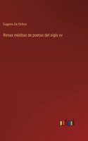 Rimas inéditas de poetas del siglo xv