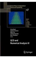 QCD and Numerical Analysis III