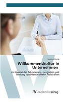 Willkommenskultur in Unternehmen