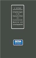 Erläuterungen Zu Den Vorschriften Für Die Konstruktion Und Prüfung Von Installationsmaterial, Den Vorschriften Für Die Konstruktion Und Prüfung Von Schaltapparaten Für Spannungen Bis Einschl 750 V Und Den Normalien Über Die Abstufung Von Stromstärk