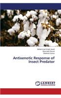 Antixenotic Response of Insect Predator