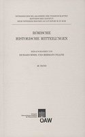 Romische Historische Mitteilungen Band 49/2007