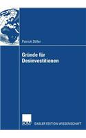 Gründe Für Desinvestitionen
