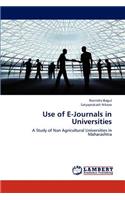 Use of E-Journals in Universities