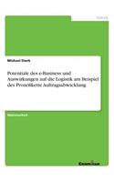 Potentiale des e-Business und Auswirkungen auf die Logistik am Beispiel des Prozeßkette Auftragsabwicklung