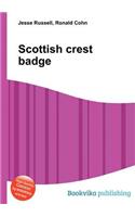 Scottish Crest Badge