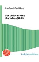 List of Eastenders Characters (2011): (English)