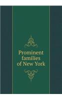 Prominent Families of New York: (English)