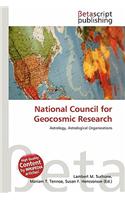 National Council for Geocosmic Research
