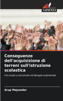 Conseguenze dell'acquisizione di terreni sull'istruzione scolastica