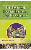 panchayati raj, Decentralisation and Rural Development
