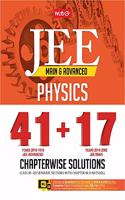 41 + 17 Years Chapterwise Solutions Physics for Jee (Adv + Main)
