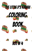 little d's kawaii food coloring book