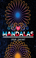 mandalas pour enfants: Livre de coloriage pour enfants avec des mandalas amusants, faciles et relaxants pour garçons, filles et débutants