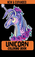 Unicorn Coloring Book (New & Expanded)