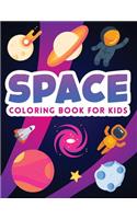 Space Coloring Book for Kids