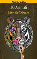 100 Animali Libri da Colorare