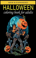 Halloween coloring book for adults New & Expanded