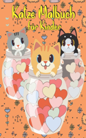 Katze Malbuch für Kinder