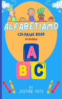 Alfabetiamo - Coloring Book: In Italian