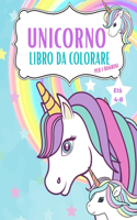 Libro da colorare Unicorni per bambini