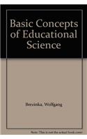 Basic Concepts of Educational Science