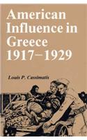 American Influence in Greece, 1917-1929