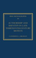 Authorship and Identity in Late Thirteenth-Century Motets