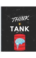 Think Tank.: Perfect Sized Notebook for crazy impossible possible ideas.