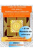 Libro Da Colorare Per Adulti, Mandala Delle Emozioni