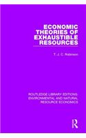 Economic Theories of Exhaustible Resources