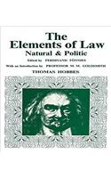 Elements of Law, Natural and Political