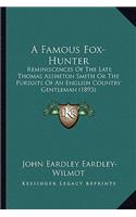 A Famous Fox-Hunter