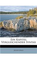 Ein Kapitel Vergleichender Syntax