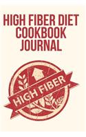 High Fiber Diet Cookbook Journal: (English)