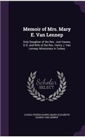 Memoir of Mrs. Mary E. Van Lennep