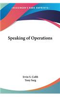 Speaking of Operations