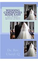 Wedding Ceremonies Made Easy